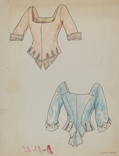 Corsage en satin - Lillian Causey