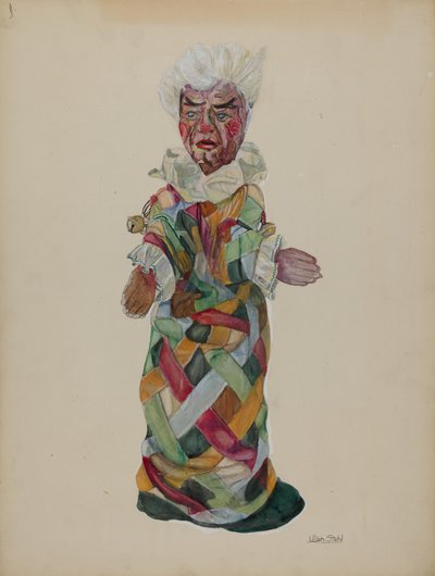 Marionnette de clown - Lillian Stahl