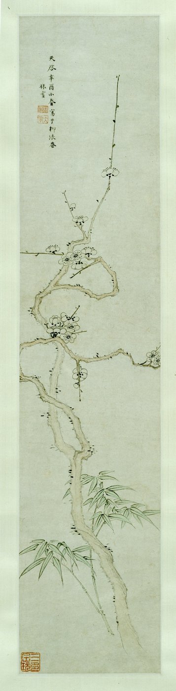 Prunus et Bambou - Lin Xue