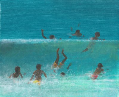 Enfants dans les vagues, 2015 - Lincoln Seligman