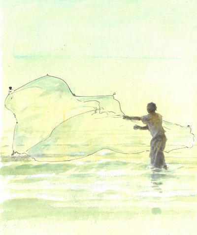 Pêcheur solitaire 2, 2015 - Lincoln Seligman