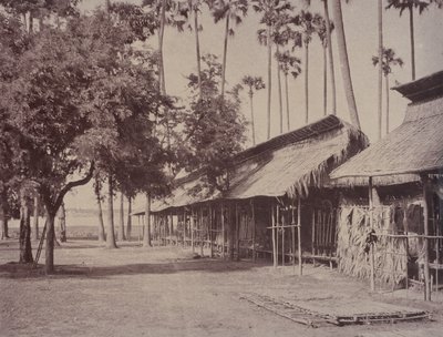 Amerapoora : Casernes de la garde birmane - Linnaeus Tripe