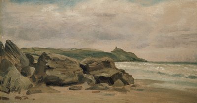Vue vers Rame Head, Cornouailles, 19ème siècle - Lionel Constable