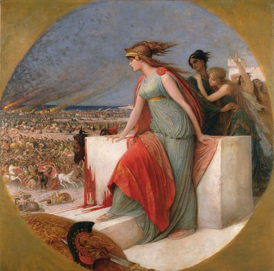 Scène de bataille, vers 1890 - Lionel Noel Royer