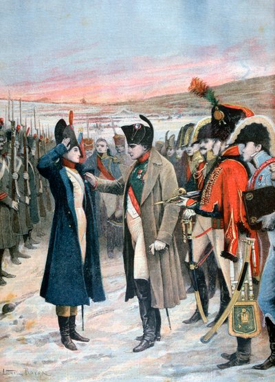 Napoléon présentant l