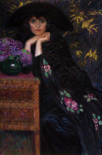 Figura di Donna Ritratto di Violette - Lionne