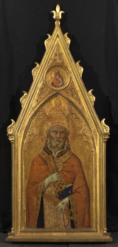 Saint Pierre en tant que pape, vers 1365 - Lippo Vanni