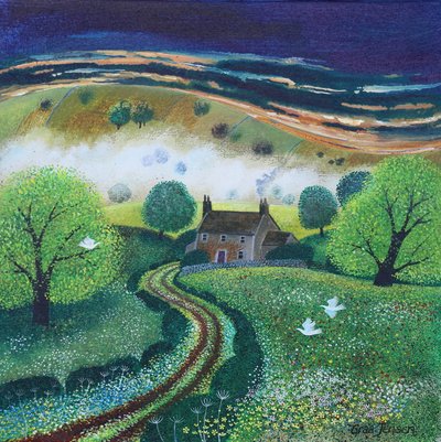Smoky Valley, 2024 (acrylique sur toile) - Lisa Graa Jensen