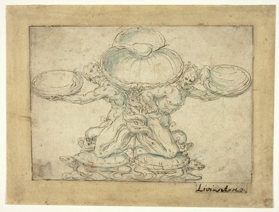 Conception pour une salière ou une fontaine de table - Livio Agresti