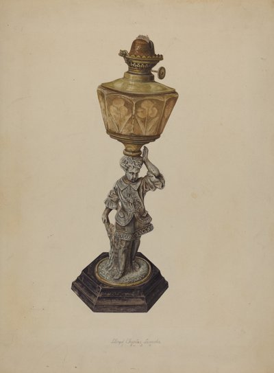 Lampe de table, 1939 - Lloyd Charles Lemcke
