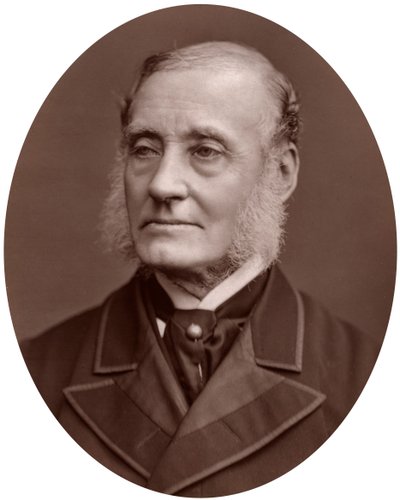 Sir Rutherford Alcock, diplomate britannique et président de la Royal Geographical Society, 1877 - Lock and Whitfield
