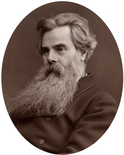 Thomas Woolner, RA, professeur de sculpture à la Royal Academy, 1877 - Lock and Whitfield