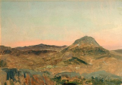 Sommet de Montagne Grec au Crépuscule - Lockwood de Forest