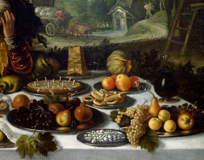 Table dressée (détail) - Lodewijk Toeput