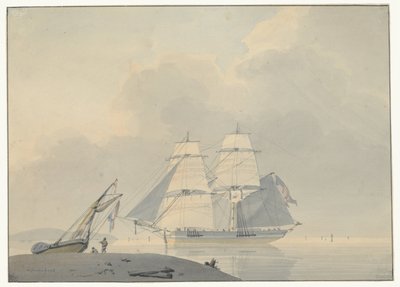 Voilier sur une eau calme - Lodewijk Gilles Haccou