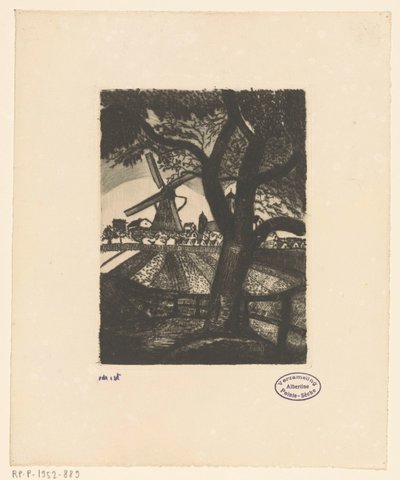 Le Fruitier - Lodewijk Schelfhout (signed by artist)