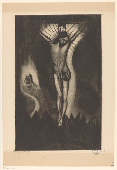 Le Christ II - Lodewijk Schelfhout (signed by artist)