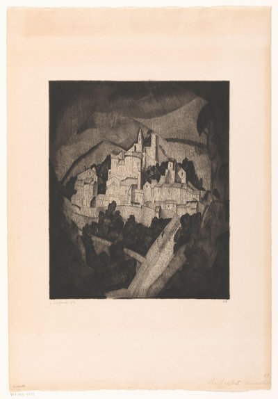 Les Angles I - Lodewijk Schelfhout (signed by artist)