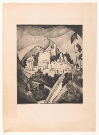 Les Angles I - Lodewijk Schelfhout (signed by artist)