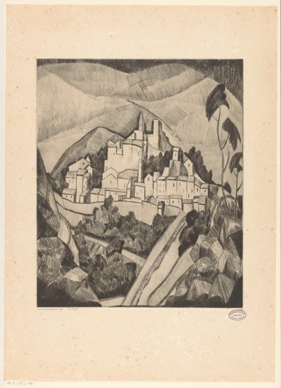 Les Angles I - Lodewijk Schelfhout (signed by artist)