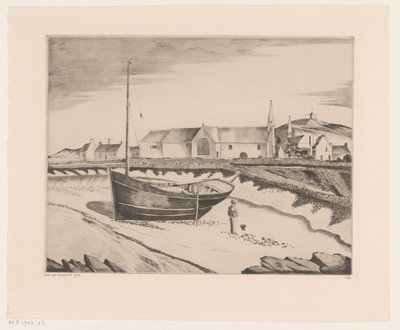 La Baie de St. Pierre - Lodewijk Schelfhout (signed by artist)