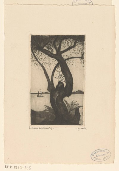 Olivier, Corse - Lodewijk Schelfhout (signed by artist)