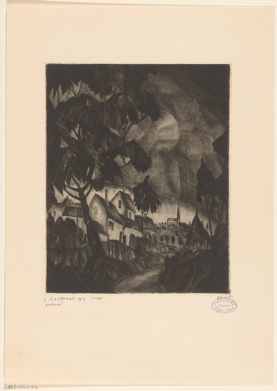 Orage - Lodewijk Schelfhout (signed by artist)