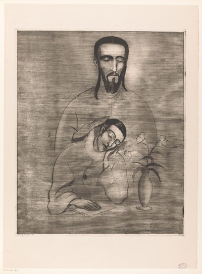 Le Rêve de Pierrot - Lodewijk Schelfhout (signed by artist)