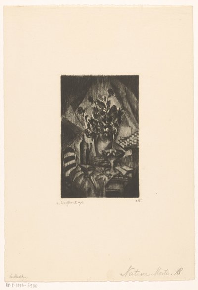 Nature morte - Lodewijk Schelfhout (signed by artist)