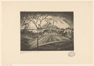 Coucher de soleil - Lodewijk Schelfhout (signed by artist)
