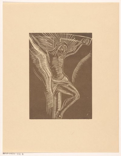 Christ en croix - Lodewijk Schelfhout