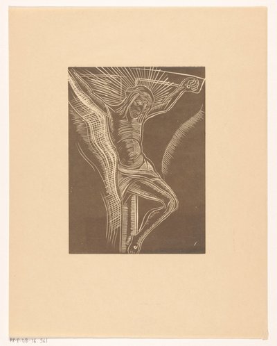 Christ en croix - Lodewijk Schelfhout