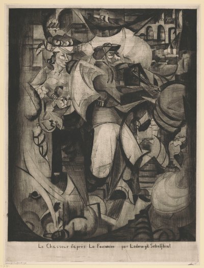 Le Chasseur - Lodewijk Schelfhout
