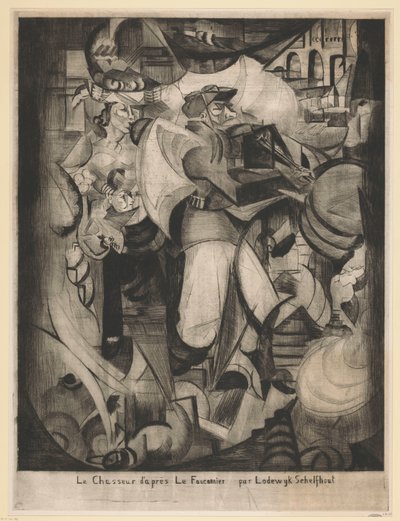 Le Chasseur - Lodewijk Schelfhout