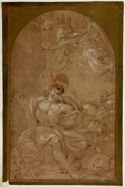 Étude pour Saint Jérôme - Lodovico Carracci