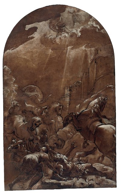 La conversion de Saint Paul - Lodovico Carracci