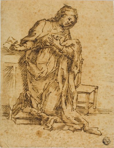 Vierge annonciatrice - Lodovico Carracci