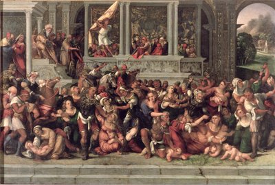 Le Massacre des Innocents - Lodovico Mazzolino