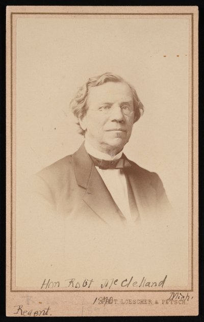 Portrait de Robert McClelland 1807-1880, 1870 - 