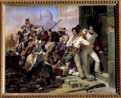 Épisode de la Révolution de 1830 à Paris - Léon Cogniet