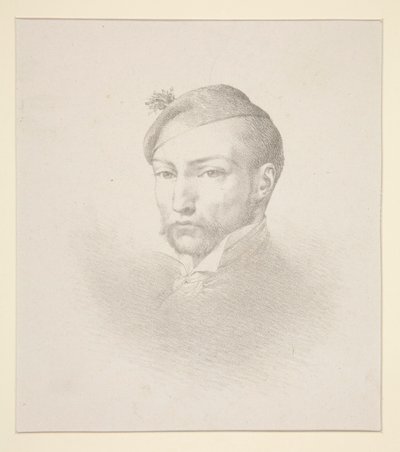 Portrait de Géricault - Léon Cogniet