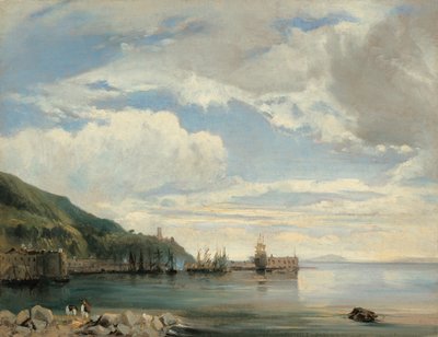 Sur la baie de Naples - Léon François Antoine Fleury