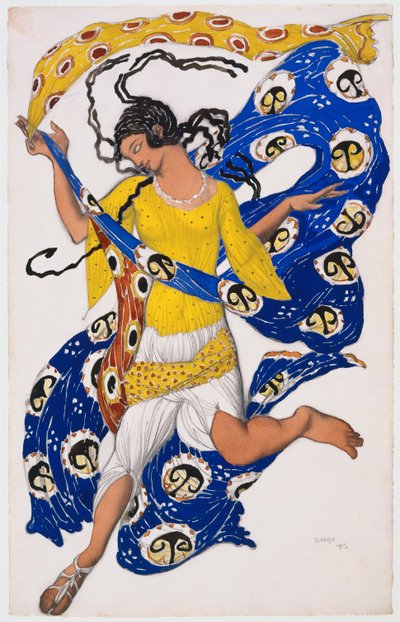 Le Papillon (Costume pour Anna Pavlova) - Léon Nikolaievitch Bakst