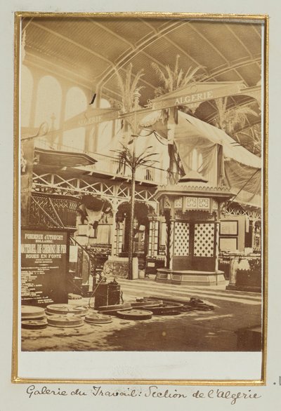 Galerie du Travail, Section de l