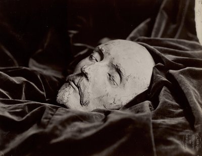 [Masque mortuaire de William Shakespeare], c.1865 (tirage à l