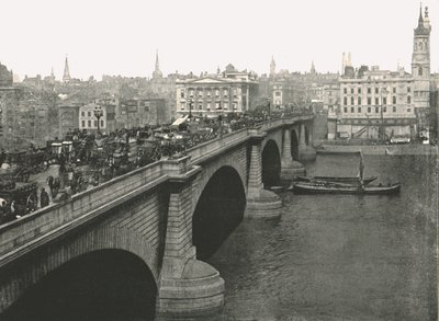 Pont de Londres vu du nord - London Stereoscopic and Photographic Co