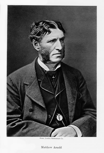 Matthew Arnold, poète et critique culturel anglais, vers les années 1880 - London Stereoscopic and Photographic Co