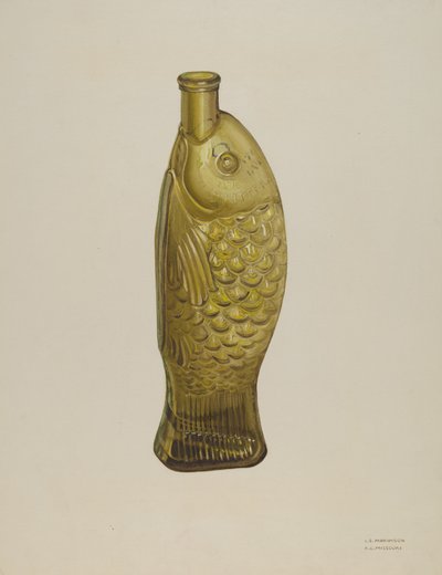 Bouteille "Fish Bitters" - Loraine Makimson