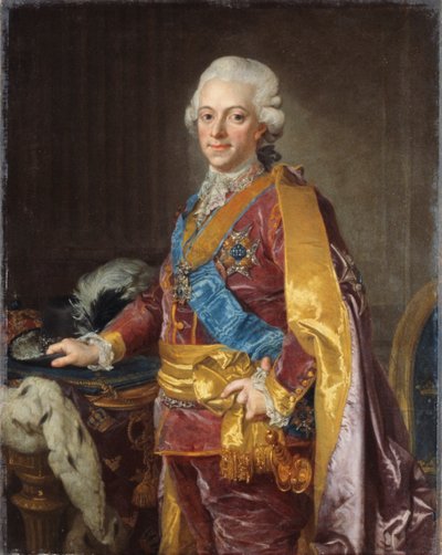 Roi Gustav III de Suède, années 1780 - Lorens the Younger Pasch