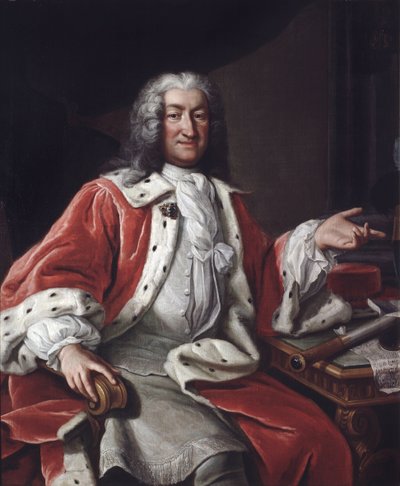 Le comte Arvid Horn, soldat suédois, politique, diplomate et président de la chancellerie du conseil privé - Lorentz the elder Pasch